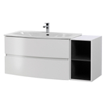 Мебель для ванной Cezares ELETTRA 130 Bianco opaco 55525+55529