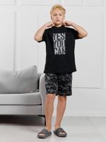 Костюм для мальчика Экипаж-2 Виотекс ЧЁРНЫЙ