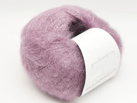 SILK MOHAIR LUX 12940 Violetto/Vigna