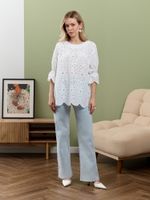 Блузка Милица-1 Виотекс БЕЛЫЙ -4