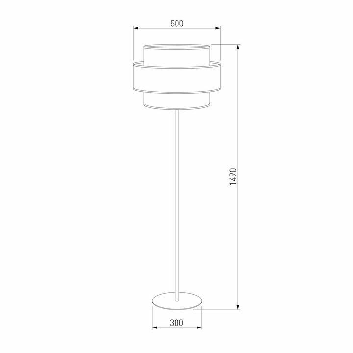 Торшер TK Lighting 6451 Trio