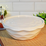 Салатник 2,5л с крышкой "Modena" (светло-бежевый)