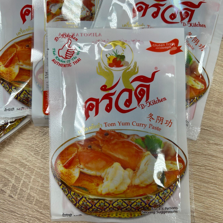 Паста Карри Том Ям D-Kitchen Tom Yum Curry Paste 50 г