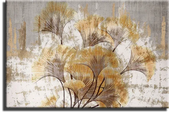 Постер "Золотые цветы"