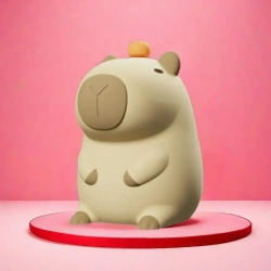 Ночник капибара перезаряжаемый силиконовый ночник для детей