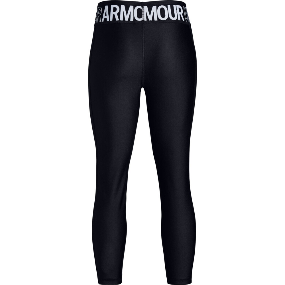 Штаны для девочки теннисные Under Armour Heat Gear Ankle Crop - black