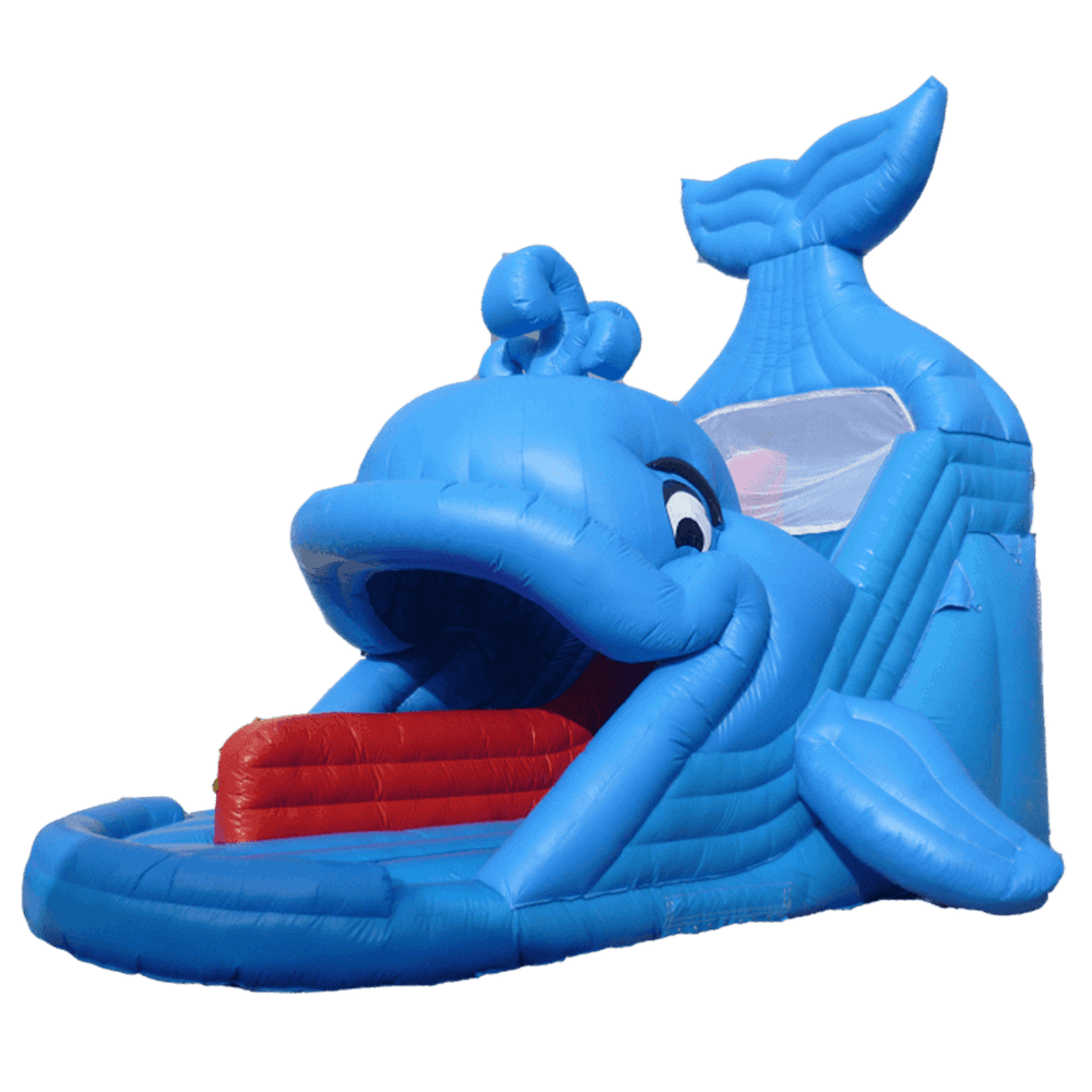 Надувной батут-горка "Дельфин"