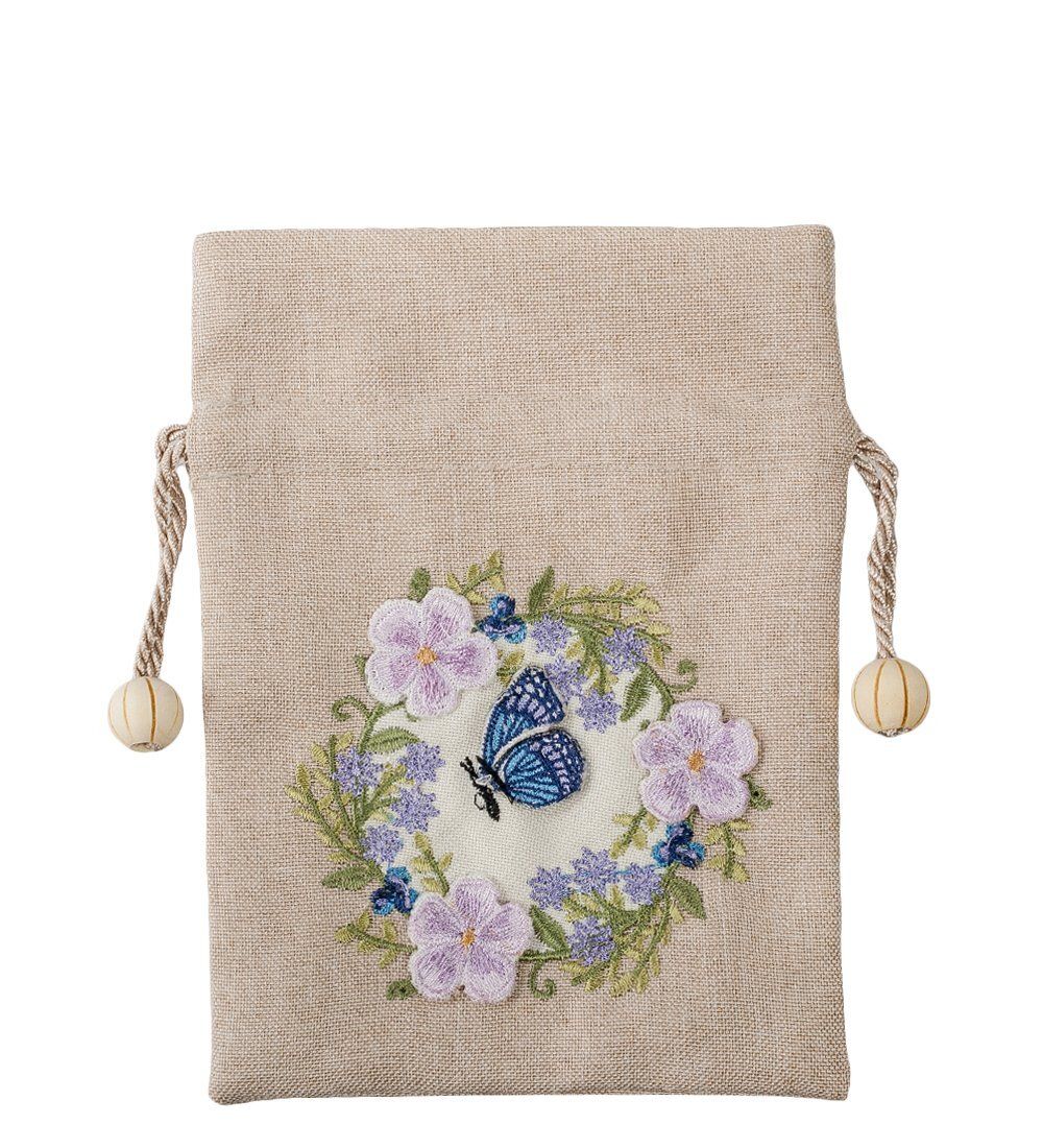 LK-34 Мешочек из льна «Летний луг»