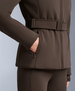 Oysho Супертонкая водонепроницаемая куртка Primaloft® SKI, темно-коричневый