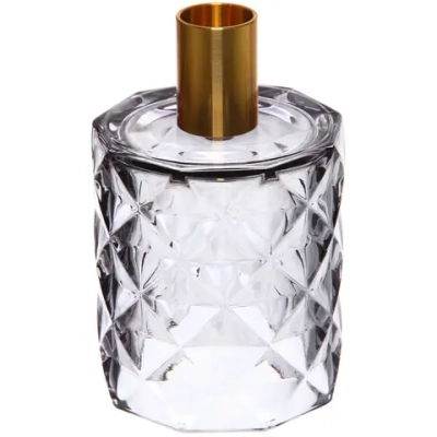 Подсвечник «Грани» 7,8*13 см, Графит