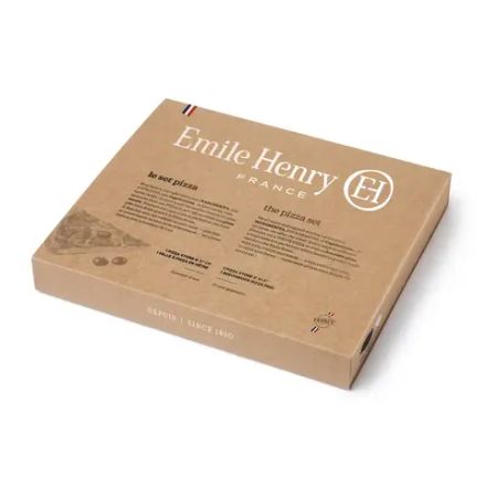 Камень и лопата для хлеба и пиццы Emile Henry (базальт)