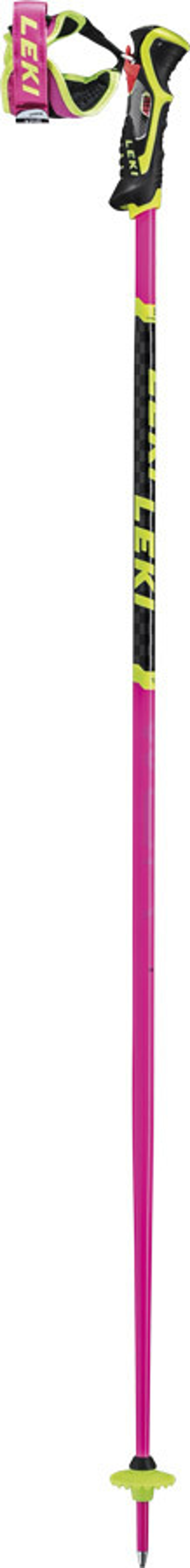 LEKI Палки горнолыжные WCR TBS SL 3D neonpink