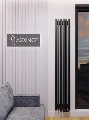 Axxinot Cardea V - вертикальный трубчатый радиатор высотой 1250 мм