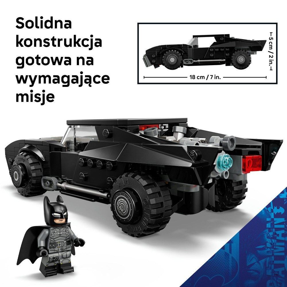 Конструктор LEGO DC Super Heroes 2112 76332 Бэтмобиль из фильма Бэтмен — фото 9