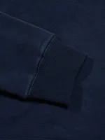 Худи Hardlunch Logo темно-синий