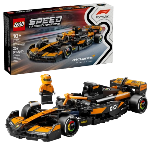 Конструктор LEGO Speed Champions 77251 Гоночный автомобиль McLaren F1 Team MCL 38
