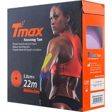 Тейп кинезиологический TMAX Extra Sticky 5 см x 22 м, 223297, фиолетовый
