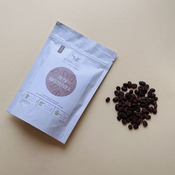 Кофе в зернах арабика Перу Вилло Рика, 100г