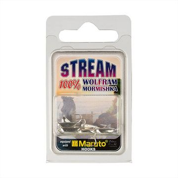 Мормышка вольф Рижский банан с ушком 2,5мм 0,38гр Sil (MW-2025-Sil) Helios