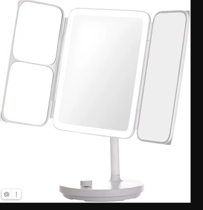 Складное зеркало для макияжа Xiaomi Jotun Judy (4 зеркала) светодиодное NV536 White