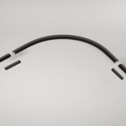 Коннектор радиусный R300 Maytoni Basity TRA172CL-R300-11B