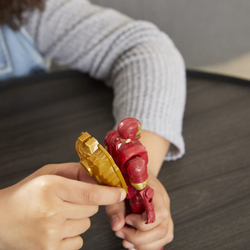 Hasbro Marvel Avengers - фигурка 15 см, Железный человек, робот, удар F1665