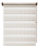 Рулонная штора День-Ночь Люкс, ткань 8925 Канзас, цвет натуральный