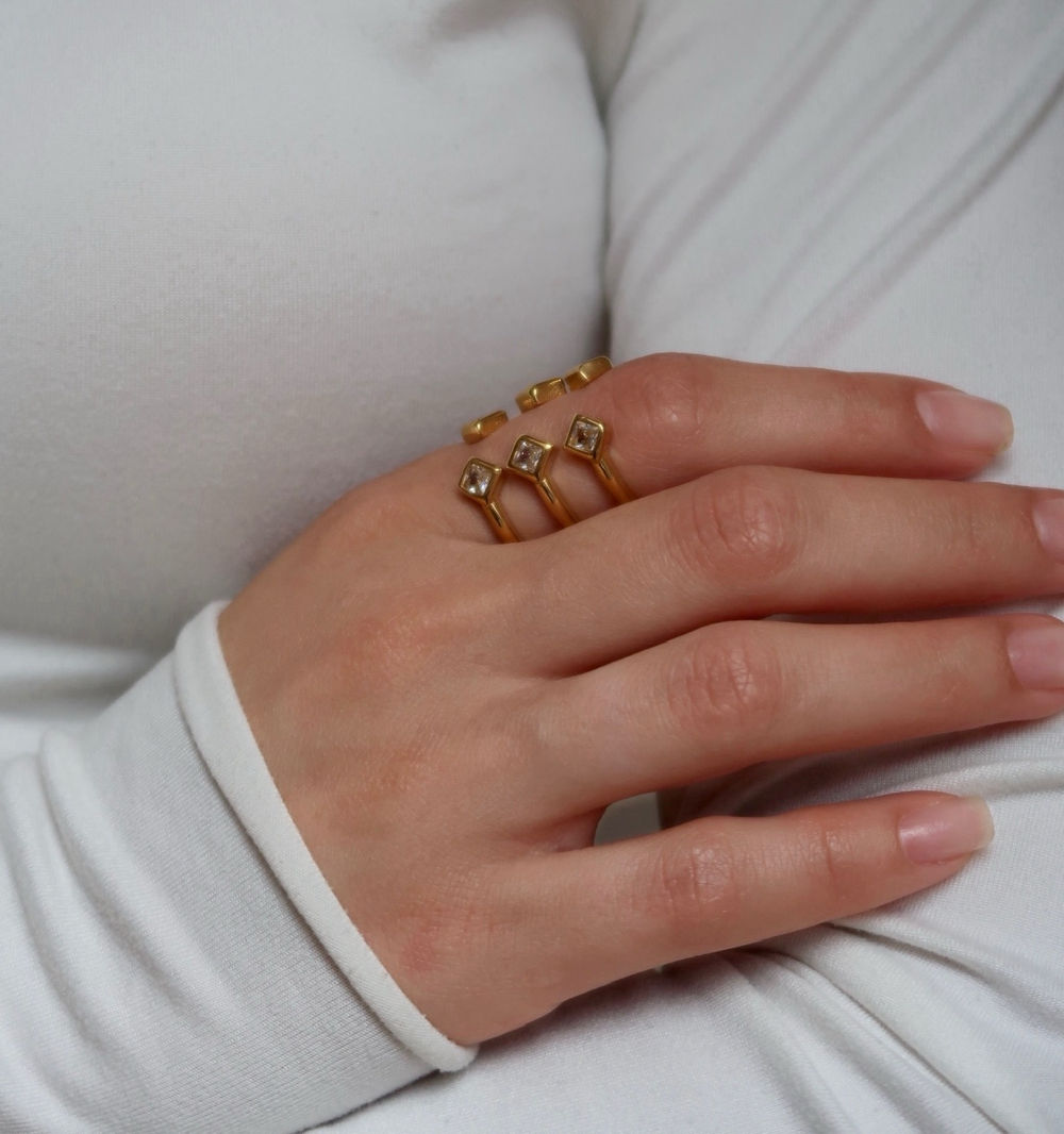 Кольцо ZEN gold