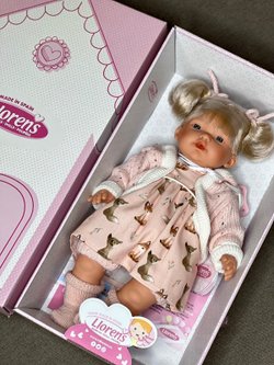 Кукла Llorens мягконабивная 33см Roberta (33142)
