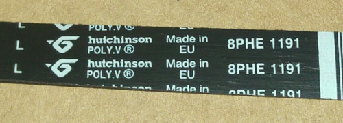  Ремень 1191 H8 (1116mm) Ariston, Indesit и др.