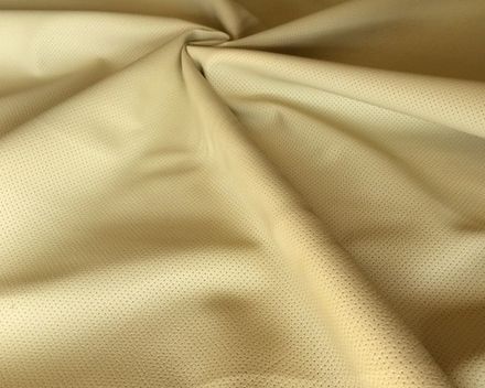 Кожа перфорация бежевая