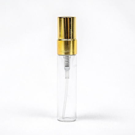 Флакон парфюмерный PARIS 5 мл с золотым спреем