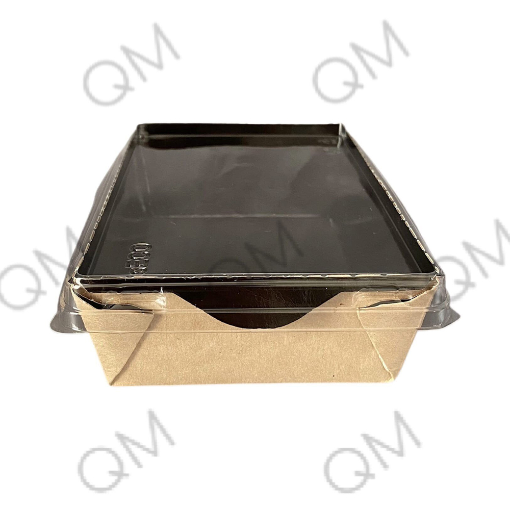 Салатник с крышкой ECO OpSalad BLACK EDITION 400 р-р 145х95х45 мм