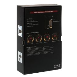 GAEM Электронный Винный Аэратор с Вакуумником (красный), L6 W13,2 H15,6 см