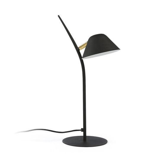 Настольная лампа Mysti черная | La Forma | Испания | Купить в Hallberg.ru