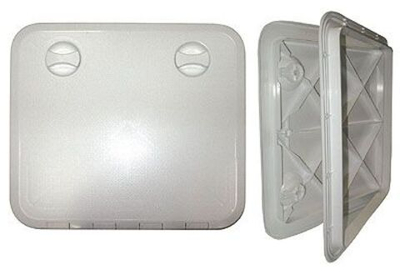 Люк пластиковый 280х375 мм, с замком (10241853)