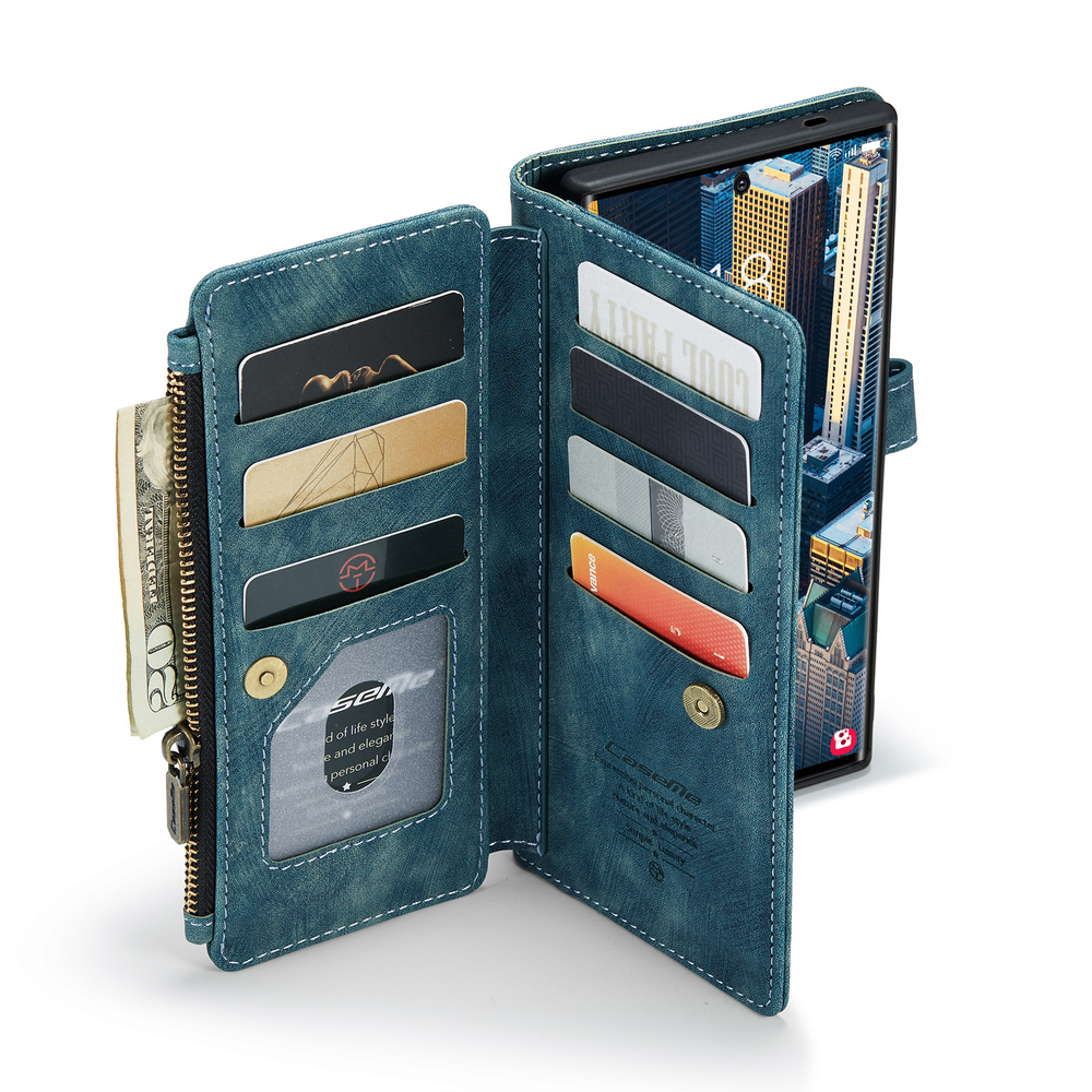 Многофункциональный чехол-кошелек CaseMe 3 in 1 Matte Wallet для Samsung Galaxy S26 Ultra