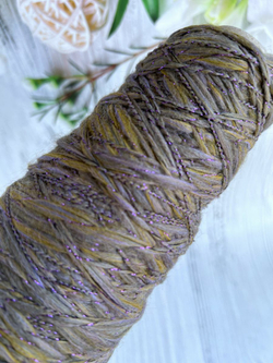 Пряжа с люрексом MORELINO толстая шишибрики Морелино