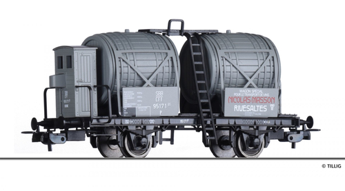 Вагон для перевозки вина “Nicolas Masson” SBB, Ep.II