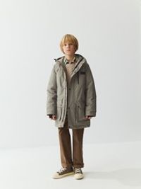 Парка демисезонная "Олива" 7+