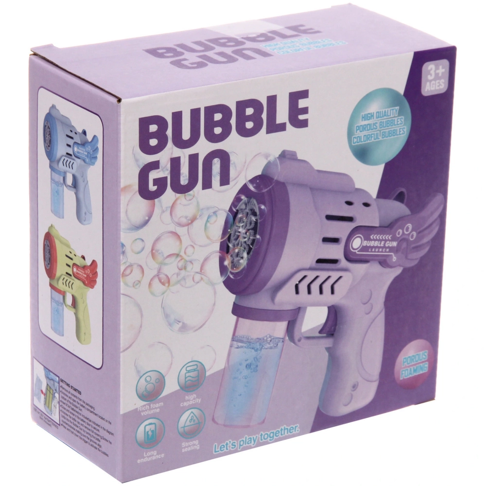 Мыльные пузыри «Крылья» 15*13,5*6 см, 50 мл, на батарейках (АА 4 шт, в компл не входят)