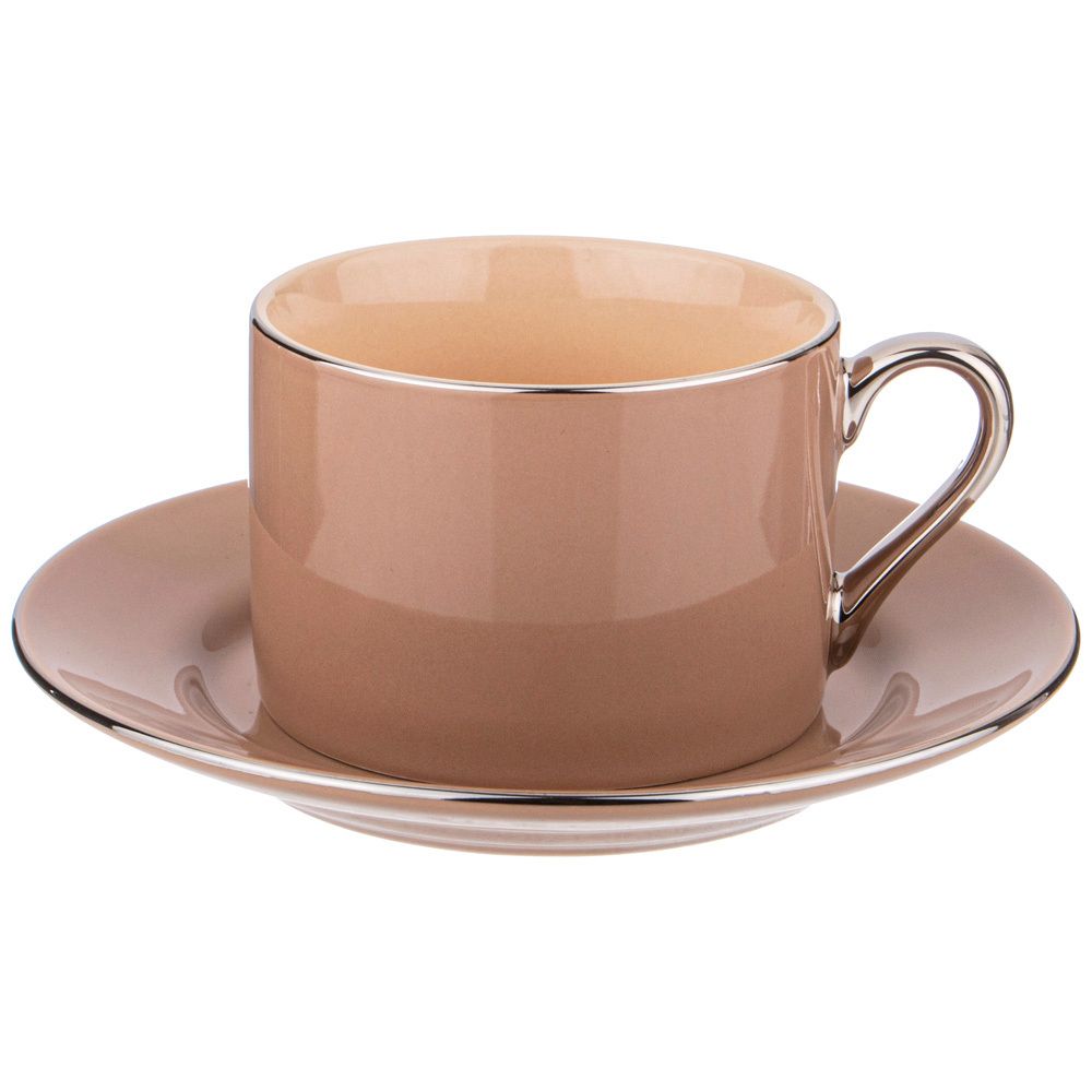 ЧАЙНЫЙ НАБОР LEFARD "BREAK TIME" НА 6 ПЕР. 12 ПР. 180МЛ КАПУЧИНО (КОР=6НАБ.)