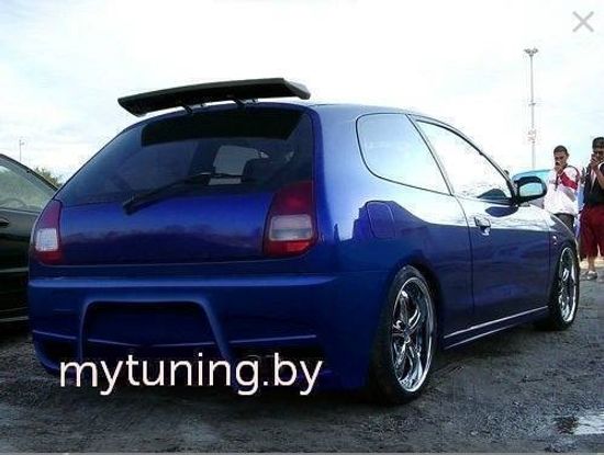 Задний бампер AT для Mitsubishi Colt