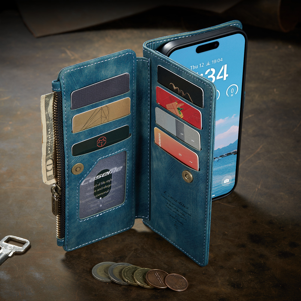 Многофункциональный чехол-кошелек CaseMe 3 in 1 Matte Wallet для iPhone 17 Air