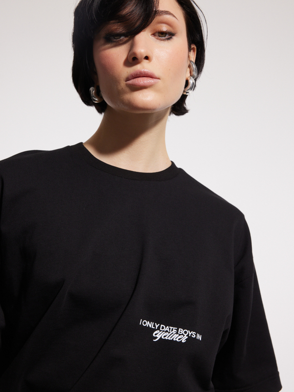 Футболка Eyeliner, черная