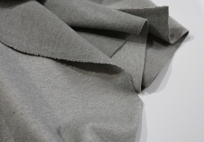 СЕРЫЙ МЕЛАНЖ - Костюмный трикотаж МЕЛЬБУРН (1383 Елена)