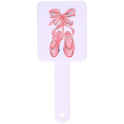 Расческа массажная квадратная форма «КОЛЛЕКЦИЯ ИМАНИ - МАЛЬТА», микс 4 дизайна, 22*9см (PVC подвес)