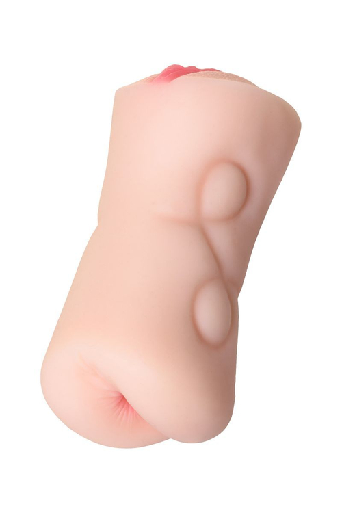 Мастурбатор ToyFa Rich Fruit двусторонний (вагина/анус), 16 см