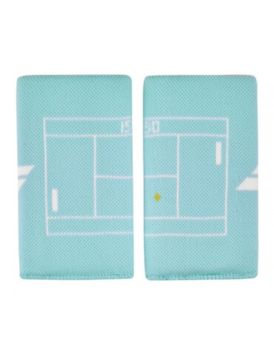 Напульсник теннисный Babolat Reversible Jumbo Wristband - angel/directoire blue