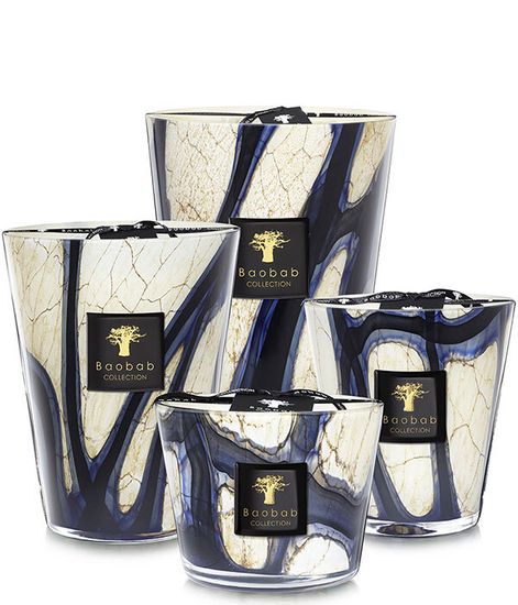 Lazuli, свеча Stones MAX 24, Baobab Collection